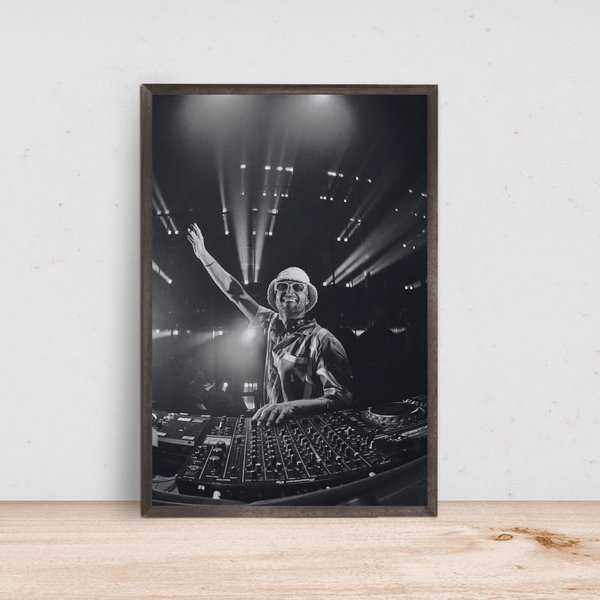 Techno - House - Fisher - Techno Music Band Poster-image