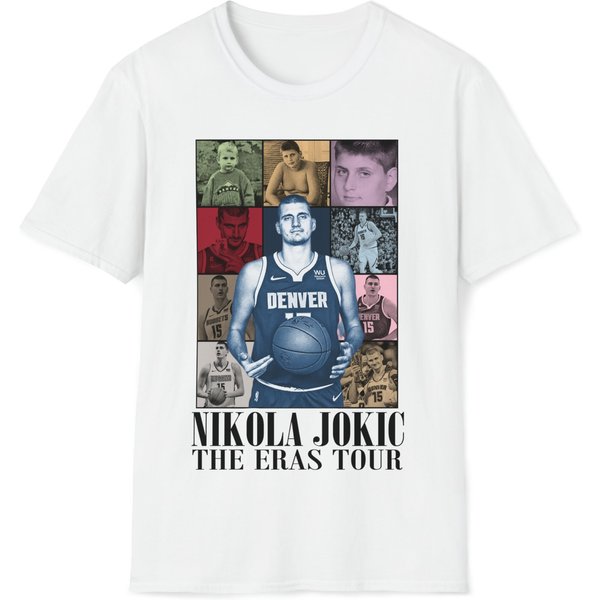 Nikola Jokic The Eras Unisex Softstyle T-Shirt-image