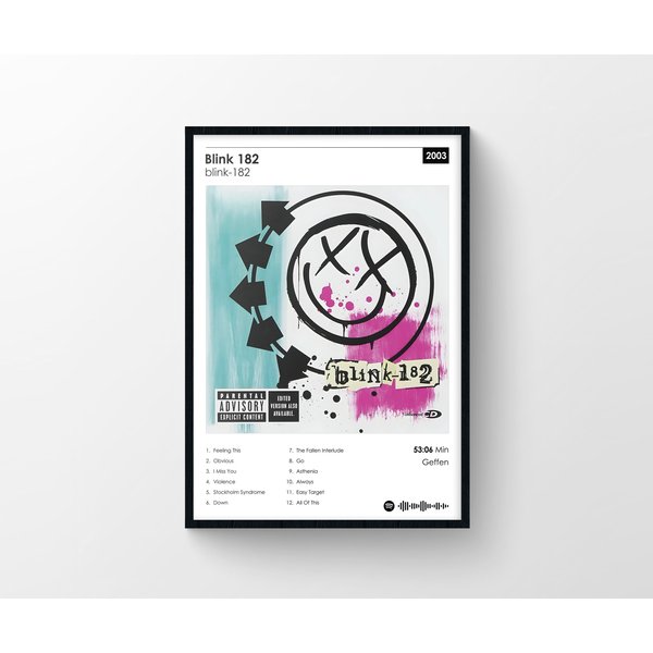 B182 Self-Titled Album Poster-image