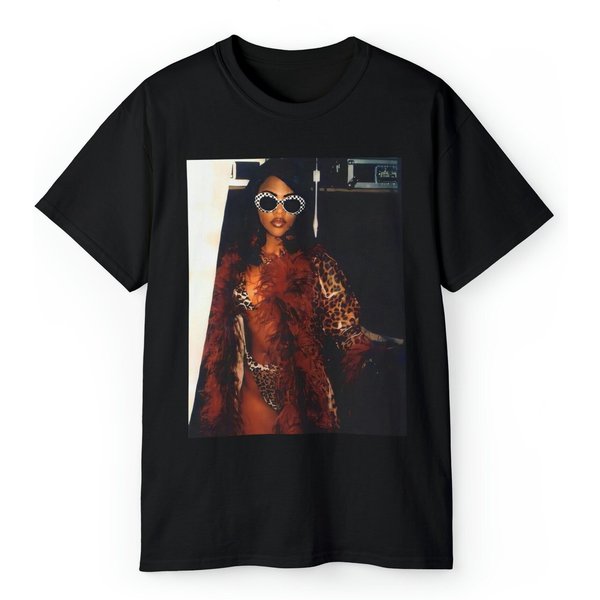 Lil Kim Cheetah Shirt, Lil Kim Music Tour T-Shirt-image
