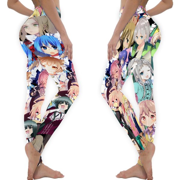 Anime Trap Collage Leggings