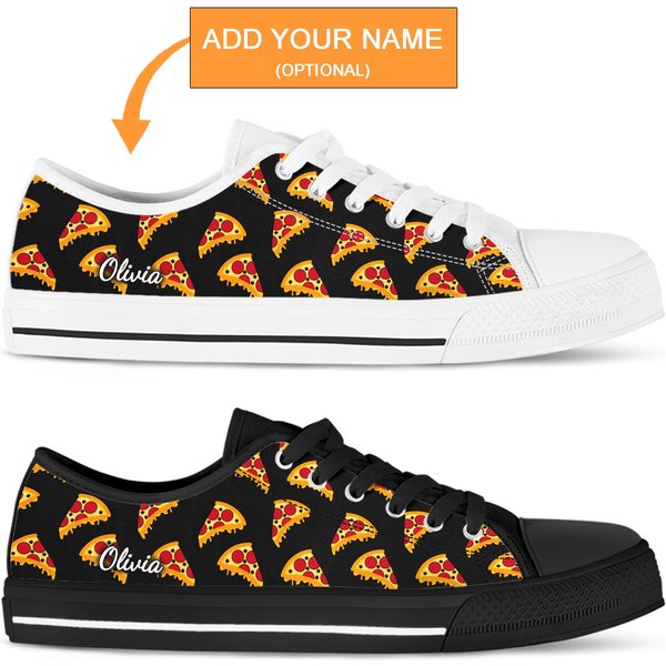 Pizza Cute Women's Low Top Sneaker