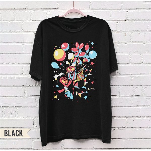 Blitzo And Fizzarolli Hazbin Hotel T-Shirt, Hazbin Hotel Movie Fan Gift-image