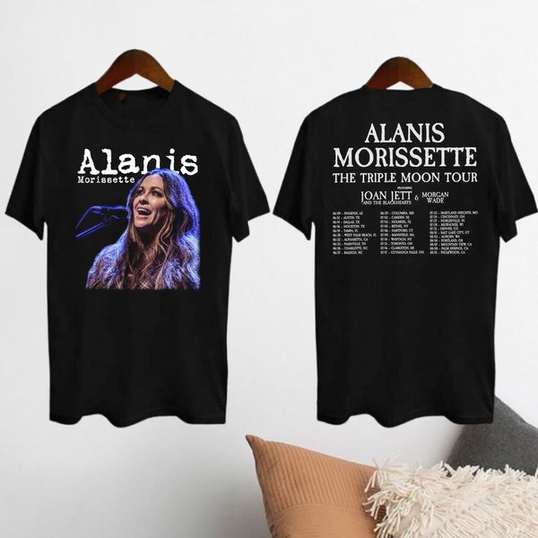 2024 Alanis Morissette The Triple Moon Tour T-Shirt-image