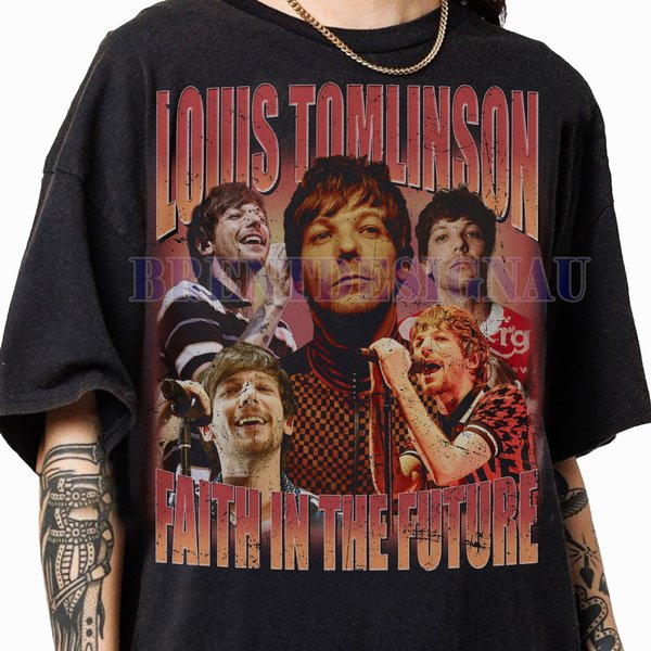 Louis Tomlinson Vintage 90S Graphic T-Shirt-image