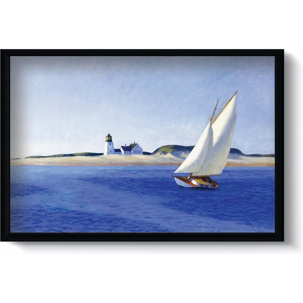 The Long Leg By Edward Hopper (1935) Marina New Realism Oil On Canvas Premium Matte Vertical Poster-image