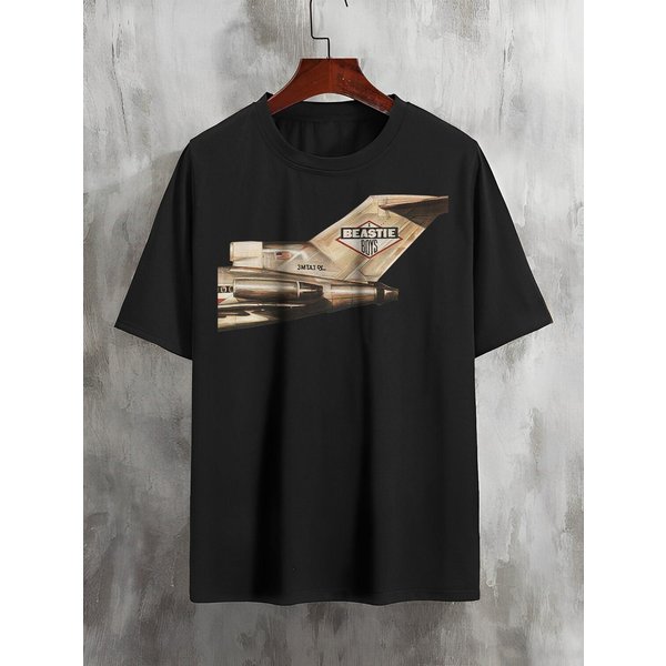 Vintage Style Beastie Boys T Shirt, License To Ill Album-image