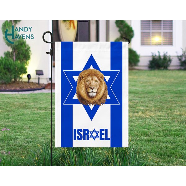 Lion Of Judah Israel Garden Flag