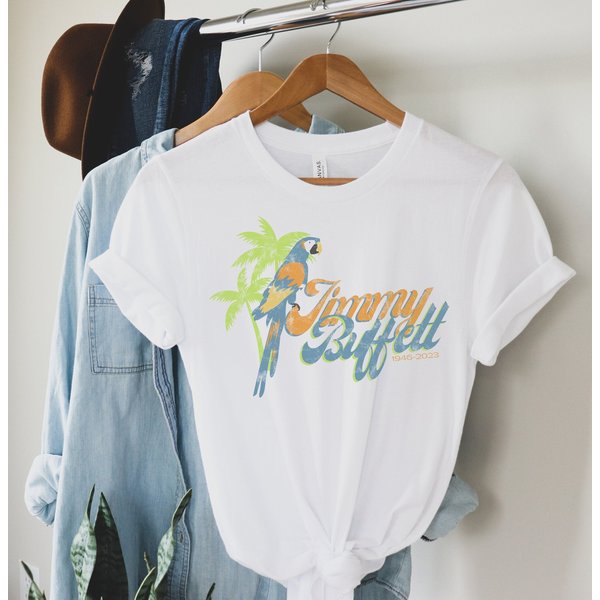 Jimmy Buffett Memorial Shirt, Parrot Heads, Gift For Jimmy Buffett-image