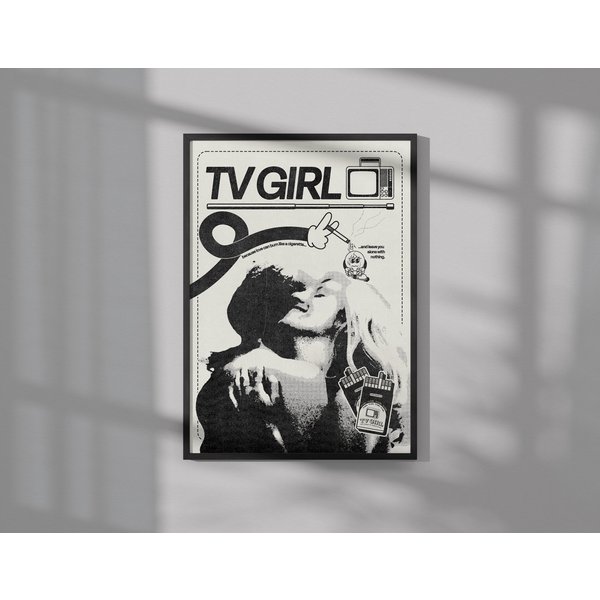 Tv Girl Poster | Music Poster | Wall Art | Wall Decor-image