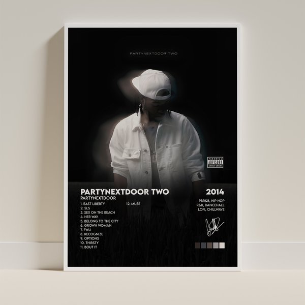 Partynextdoor Partymobile Album Cover Print Poster-image