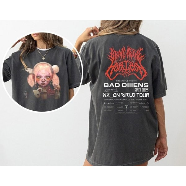 Bring Me The Horizon Shirt, Bmth Tshirt, Music Tour 2024 T Shirt-image