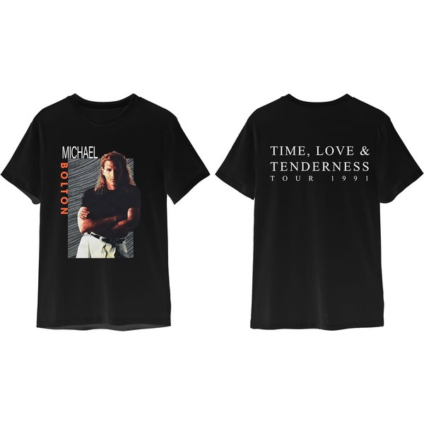 90S Vintage Michael Bolton Concert T-Shirt | 90S Band T-Shirt-image