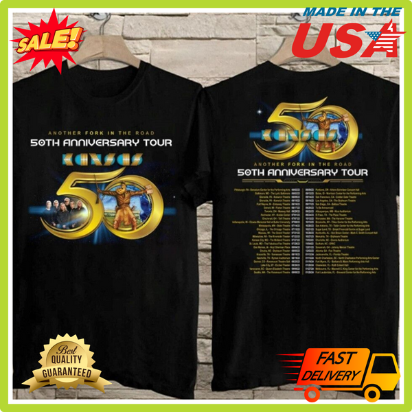 Kansas Band 50Th Anniversary T-Shirt-image