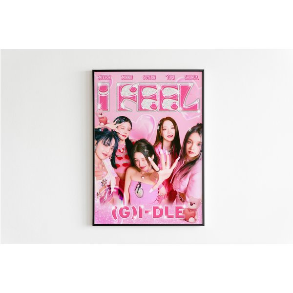 Gidle Poster, Gidle I Feell Poster, (G)I-Dle Poster-image
