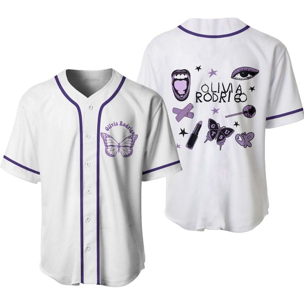 Olivia Rodrigo Guts Album Baseball Jersey-image