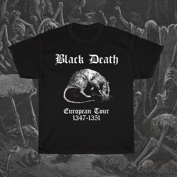 Black Death European Tour T-Shirt-image