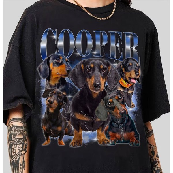 Custom Bootleg Dog Pet Shirt Vintage-image