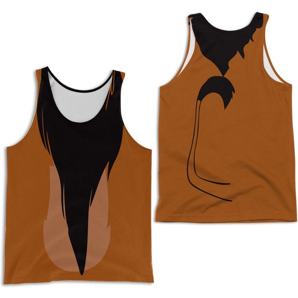 A Villainous Lion Running Costume Tank Top-image