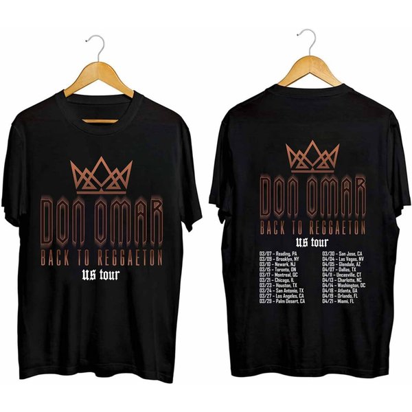 Don Omar 2024 Tour Concert Fan Shirt-image