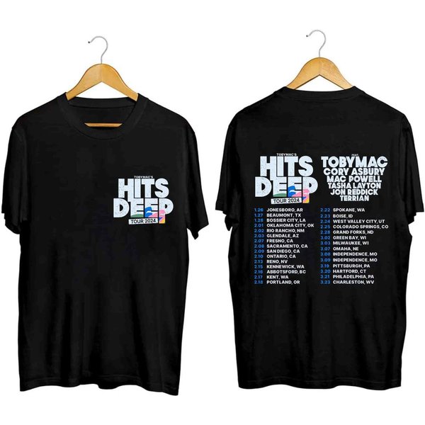 Tobymac 2024 Hits Deep Tour Shirt-image