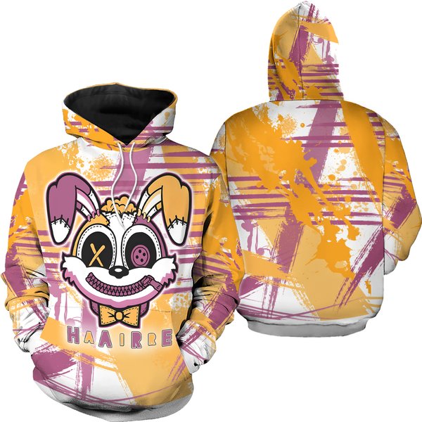 Air Rabit Og Brotherhood 1S Matching 3D Hoodie-image