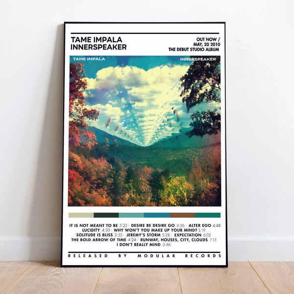Tame Impala Innerspeaker Album Poster-image