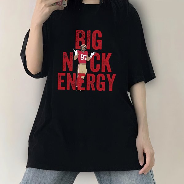 Vintage Big Nick Energy Nick Bosa Shirt-image