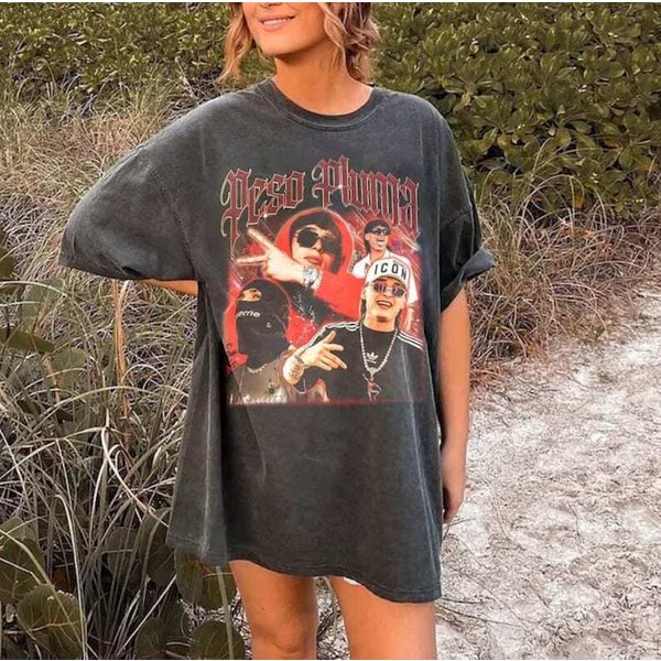 Peso Pluma Vintage Shirt,Peso Pluma Concerts-image