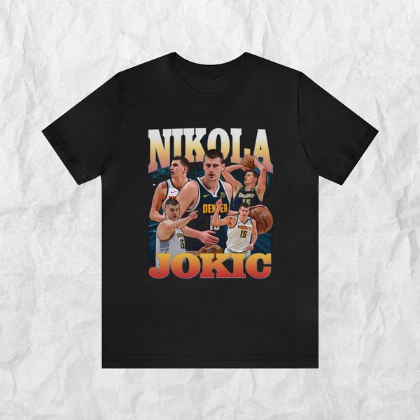 Nikola Jokic Vintage 90S Unisex T-Shirt-image