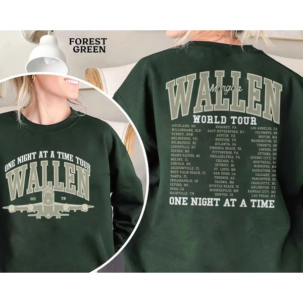 Wallen Western - One Thing At A Time Tour Shirt, One Thing At A Time Merch Sweatshirt