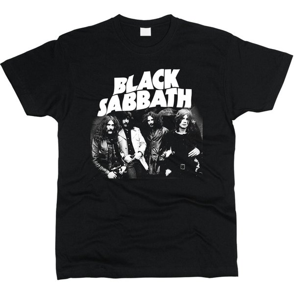 Black Sabbath Heavyweight 190 Gsm Cotton Black Men T-Shirt-image