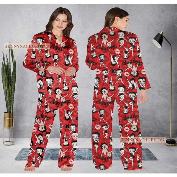 Betty Boop Pajamas, Betty Boop Pajamas Set-image