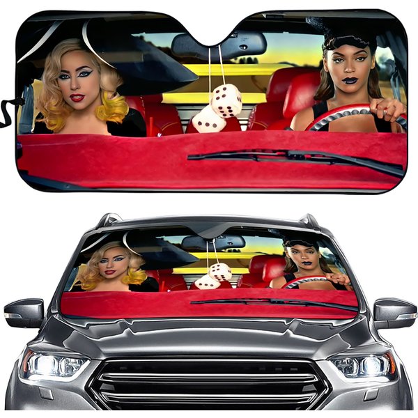 Ld Ga Telephone Car Sunshade Beyoce Car Sunshade