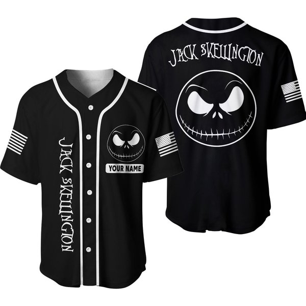 Personalized Custom Name Jack Baseball Jersey-image