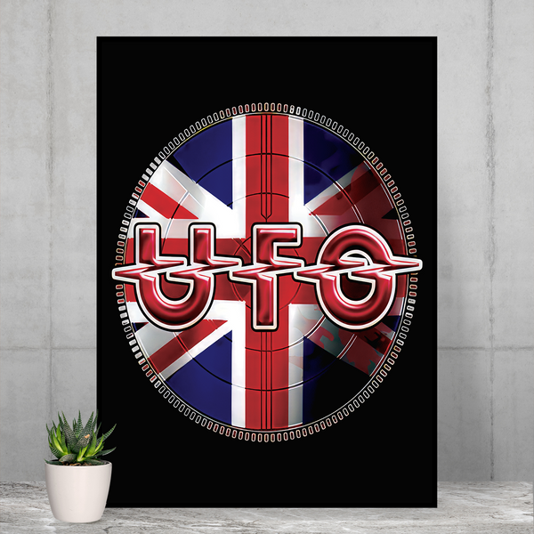 Ufo Band Premium Matte Vertical Poster-image