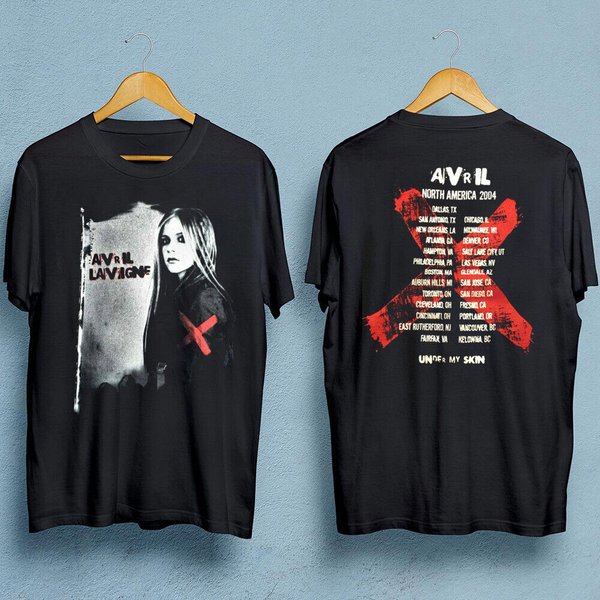 Avril Lavigne 2004 North American Tour *2Side Shirt-image