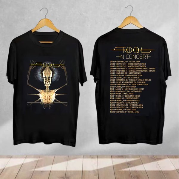 Tool North American 2024 Tour Shirt, Tool Band Shirt-image