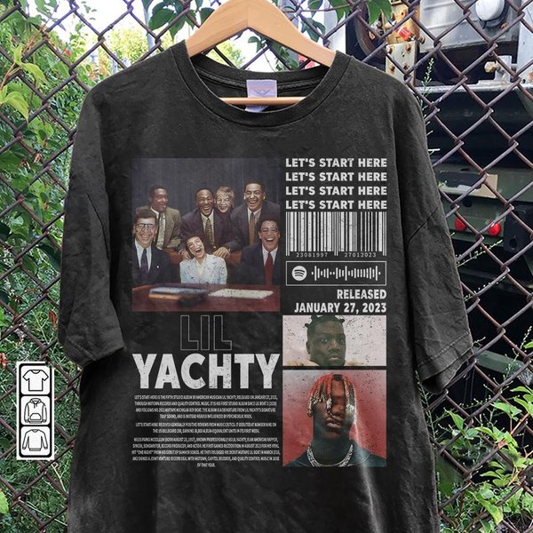 Lil Yachty Rap Music Merch Shirt, Let's Start Here Album Rap 90S Tee, Lil Yachty Tour Rapper Gift-image