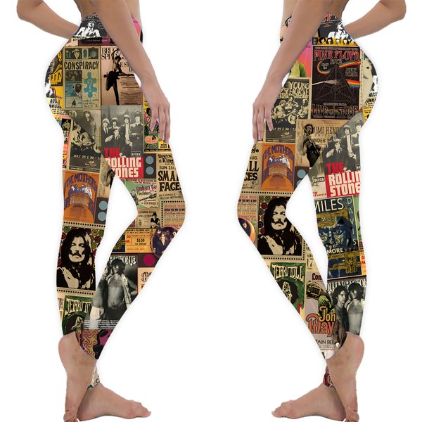 Rock N' Roll Stories Leggings-image
