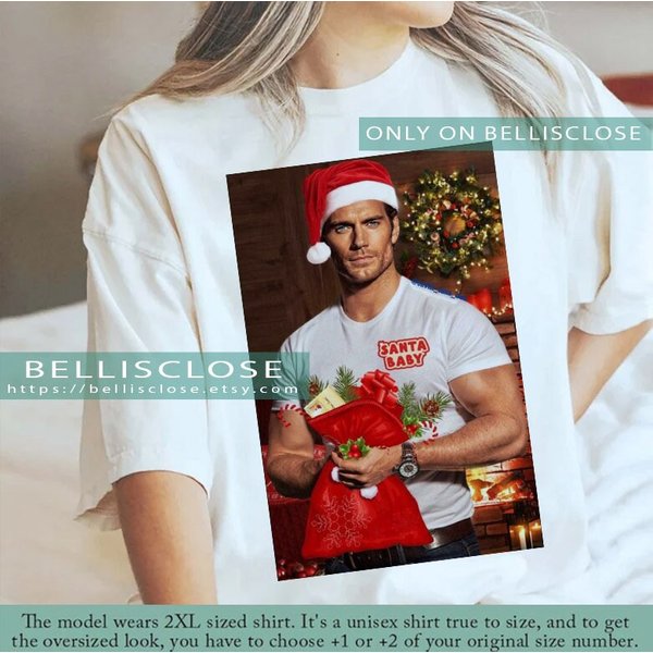 Henry Cavill Christmas Gift For Fans Tshirt, Sweater-image