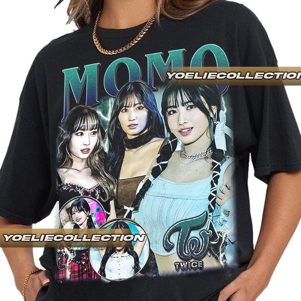 Limited Momo Twice Vintage T-Shirt,Twice Shirt Gift For Woman-image