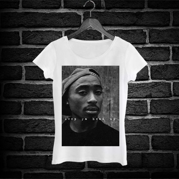 Tupac Shakur Rap Vintage 90S T-Shirt-image