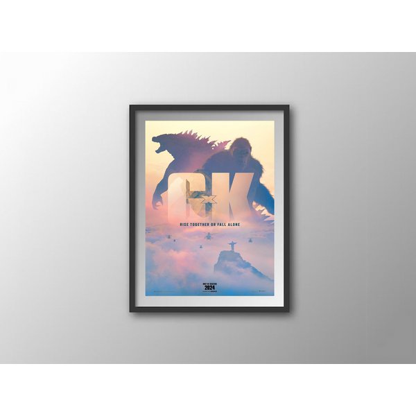 God Zilla X Kong: The New Empire Movie Poster-image