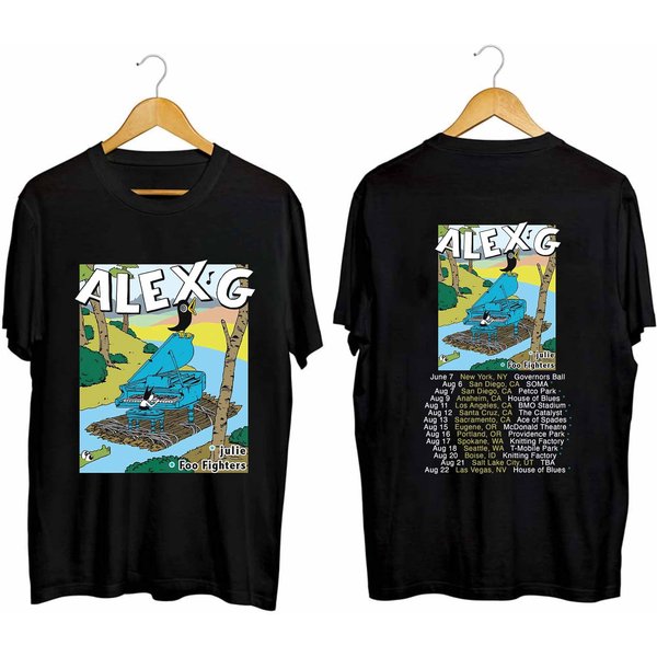 Alex G 2024 Tour Shirt, Alex G Fan Shirt-image