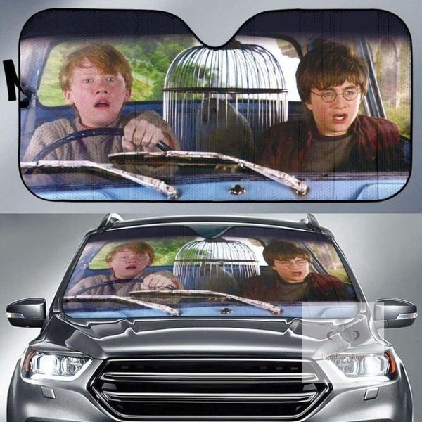 Harry Potter Car Auto Sun Shade Auto Accessories-image