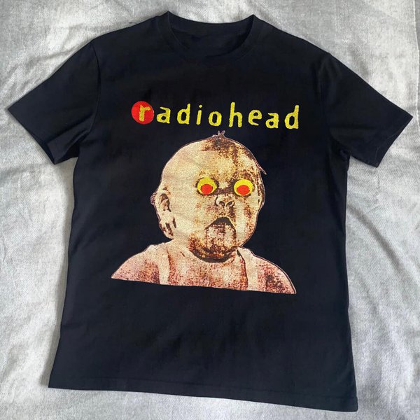 Vintage Radiohead T Shirt Pablo Honey Album Radiohead Vintage Band Tee-image
