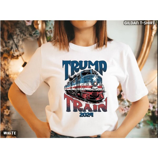 Trump Train 2024 Shirt, Trump For President-image