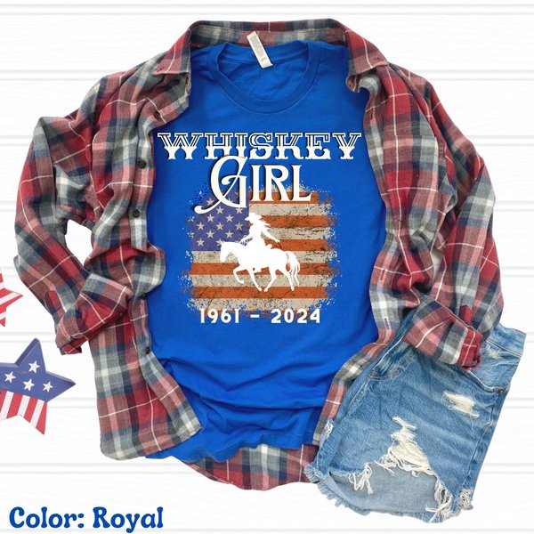 Rip Toby Keith Tshirt, Whiskey Girl, Florida Keys-image