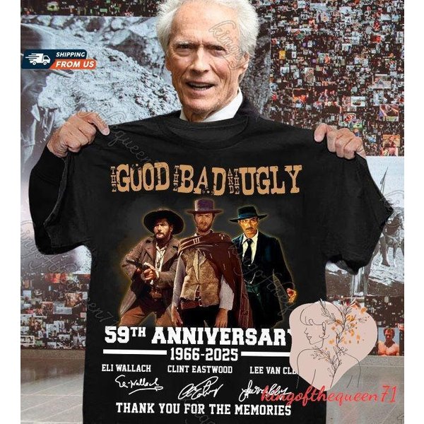 The Bad Ugly Clint Eastwood Anniversary Shirt-image